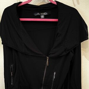 Kenzie Asymmetrical Zip Front Top